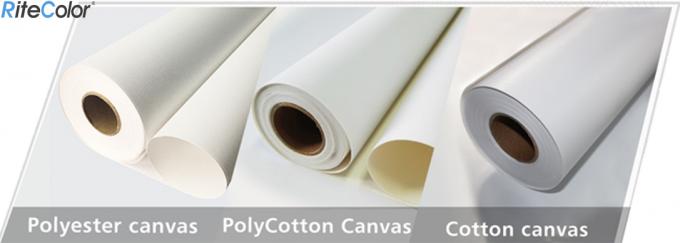 Inkjet-Canvasbroodjes, Waterdicht het Canvasbroodje 260gsm van de Steenpolyester voor Pigmentinkt