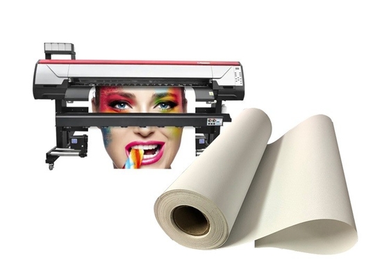 Waterig Inkjet Gedrukt Katoenen Canvas 360gsm Matte Art Exhibitions Roll Stretched