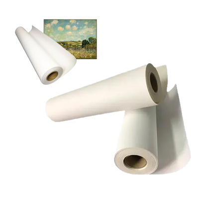 Waterdichte matte inkjet polyester canvas roll voor pigment kleurstof inkt print