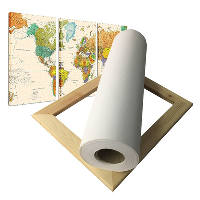 Matte Inkjet Polycotton Canvas Grootformaat Druk Waterdicht