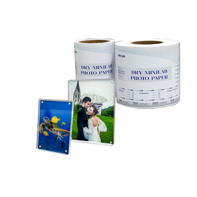Waterdicht 260 g RC Luster Droog Minilab Foto Papier Voor Fujifilm Printers
