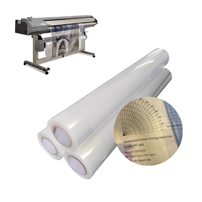 Grote inkjetfilm voor huisdieren, waterdicht, melkkleurig, transparant, voor schermdrukken
