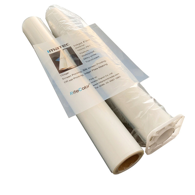 Screenprinting Inkjet Film Transparent Inkjet PET Film Roll voor pigment en kleurstof