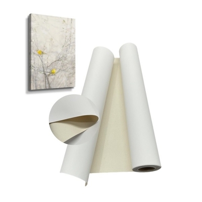 Afdrukbaar kunstdoek 360gm Inkjet Printing Pure Cotton Canvas Roll