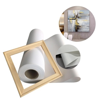 Aquaus 220gsm Matte Art Polyester Inkjet Canvas Roll voor het drukken