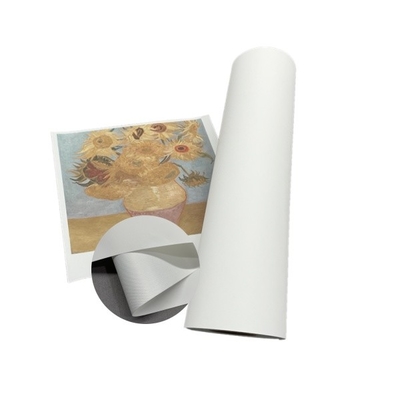 Fabrieksprijs Inkjet Polyester Canvas Roll 280gsm Mat Canvas Voor Inkjet Printing