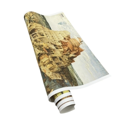 Beste verkoop 24 inch glanzend poly katoen blanco inkjet doek voor inkjetprinter