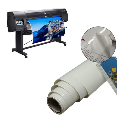 Waterdicht gegoten gecoat 115 gsm glanzend zelfklevend label sticker foto papier
