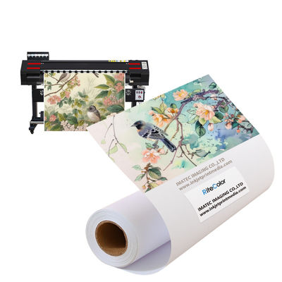 130 gms Matte coated foto papierrol voor format printing Hars coated