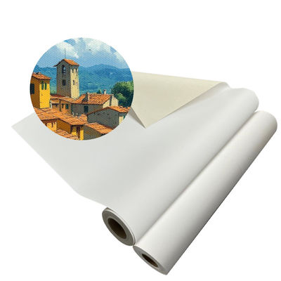 Afdrukbare waterdichte 220 gram polyester canvas rollen voor Giclee Art Printing