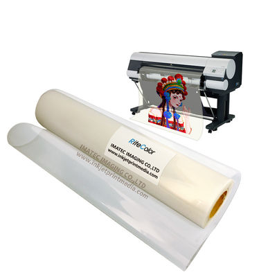 Milky Transparent Inkjet Film PET Film Roll voor pigment en kleurstof