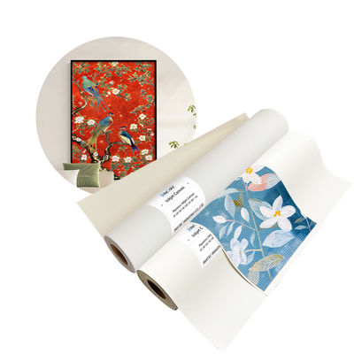 Inkjetprinten Polyester Glossy Art Canvas Rolls Waterdicht Eco Solvent 260gm