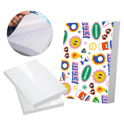 Zelfklevend waterdicht pigment kleurstof Inkjet Matte Coated Label Sticker Paper 128gsm