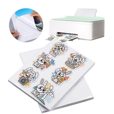A3 A4 A5 maat papier 108 gram Matte sticker