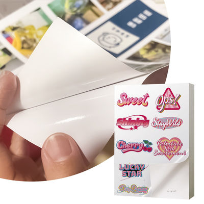 Professionele waterdichte zelfklevende inkjet glossy PP fotodrukpapier