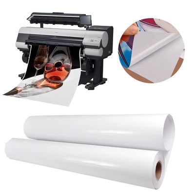Inkjet 135gsm Waterdicht Etiketteringsmateriaal Glanzend zelfklevend plakpapier