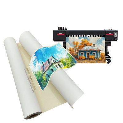 Eco Solvent Latex UV Inkjet Printing 360gm Mat Polycotton Canvas