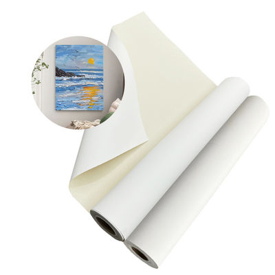 Hoge duurzaamheid Matte Inkjet 360gm Puur katoenen doek voor wanddecoratie