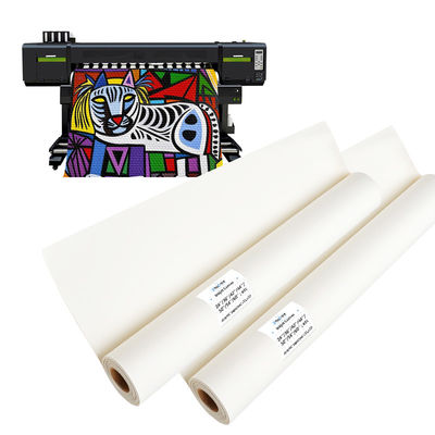 Eco-oplosmiddel inkjetprinten Hoge duurzaamheid Blank Matte 100% polyester canvas rollen
