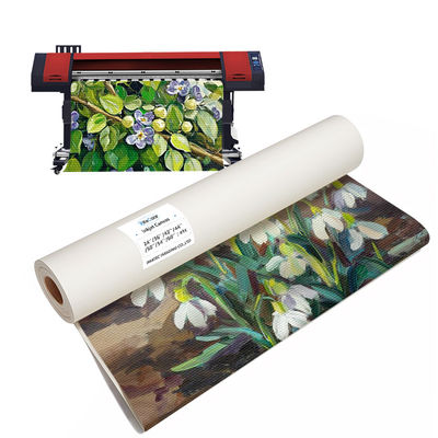 Nieuwe aankomst Pigment Dye Ink 360gm Matte Inkjet Polycotton Canvas Roll