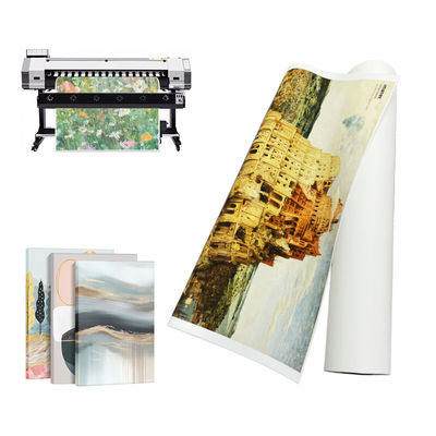 Fijnkunst Reproduktie Waterig Hoge Duurzaamheid Matte Inkjet Katoenen Canvas Rol