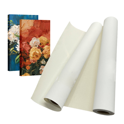Digitaal inkjetprinten waterige 380 gm polycotton canvas roll