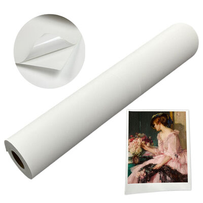 350 gram Matte textuur waterdicht zelfklevend doek voor premium muurkunst en huisversiering