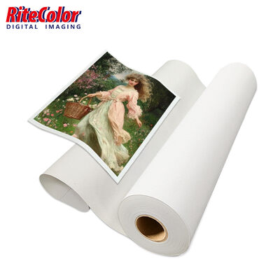 380 gram matte polycotton doekrol voor UV-printing met mat oppervlak en inkjet compatibiliteit voor breed formaat