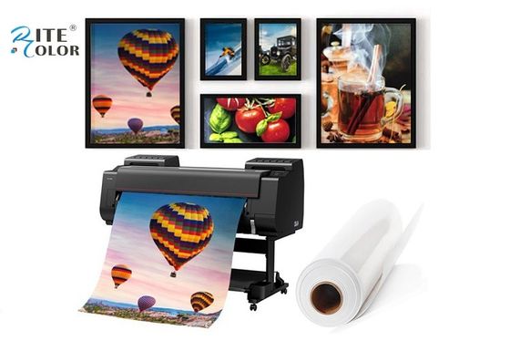 De Fotodocument van Inkjet 240gsm RC Glanzend Groot Formaatbroodje voor de Inkt van de Pigmentkleurstof