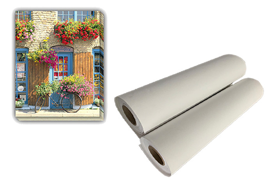 360gsm poly Katoenen Canvasbroodje voor van de het Pigmentkleurstof van Inkjet Waterige de Inktdruk