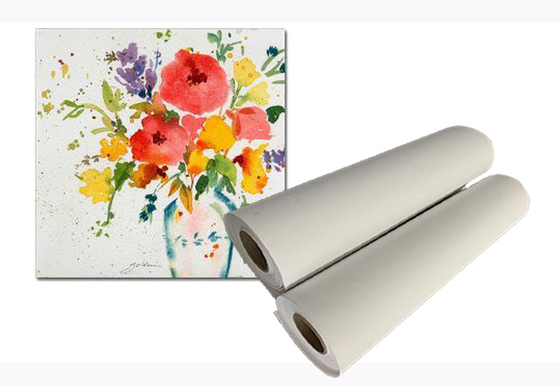 Katoenen van kunstenaarsinkjet printable poly Canvasbroodje voor Groot Formaatprinter