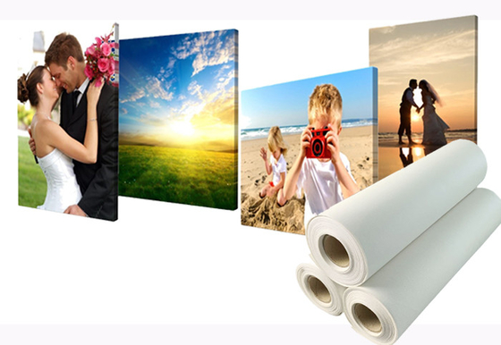 Matte Blank Stretched Poly Cotton-Canvasbroodje voor Digitale Inkjet-Druk